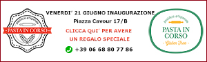 Pasta in corso - Inaugurazione 21 giugno - Piazza Cavour